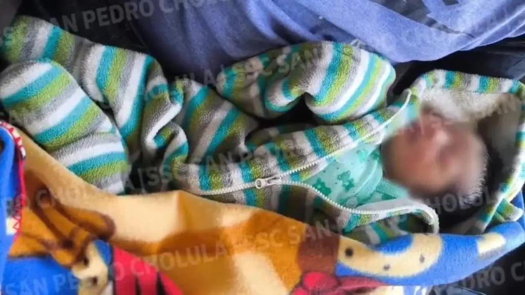 Abandonan a bebé recién nacido en Cholula