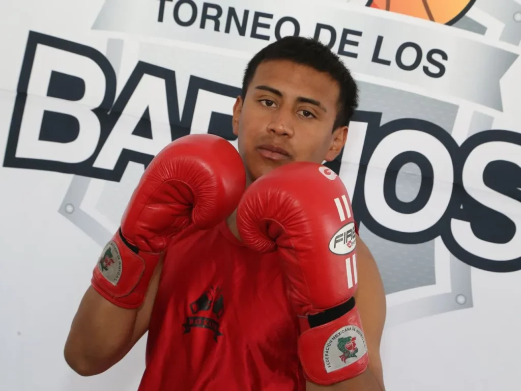 Boxeador en Torneo en Analco Puebla