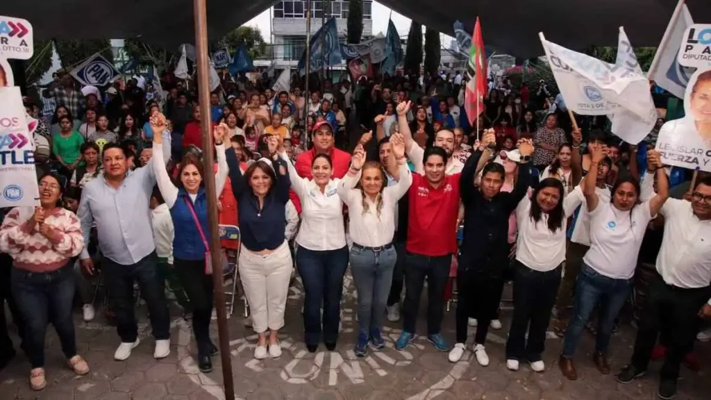 Cierre de campaña colonia Concepción Guadalupe