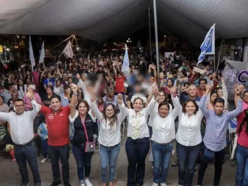 Cierre de campaña en Acatepec