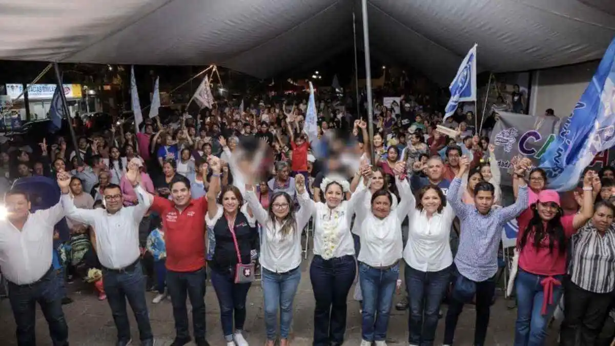 Cierre de campaña en Acatepec