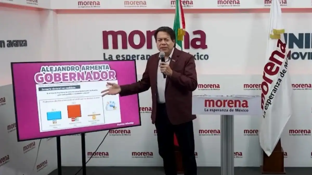 El PRIAN no tiene forma de ganarle a Armenta gubernatura de Puebla Mario Delgado