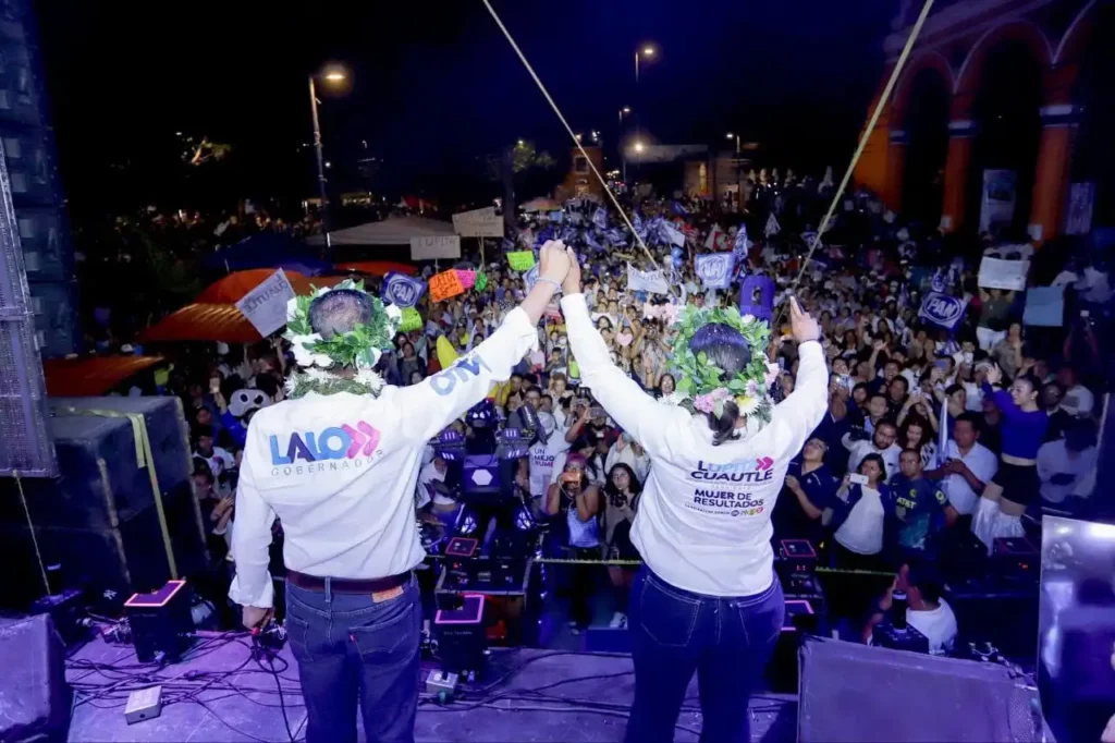 Estamos preparados para frenar fraude electoral en San Andrés Cholula” Lupita Cuautle en cierre de campaña