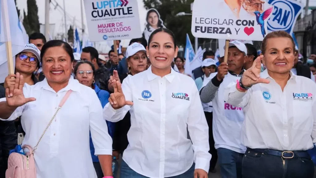 Lupita Cuautle candidata a presidenta municipal de San Andrés