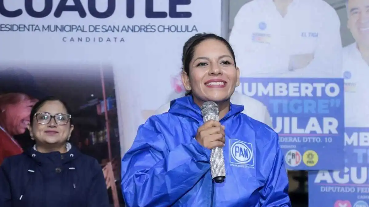 Lupita Cuautle en Tlaxcalancingo