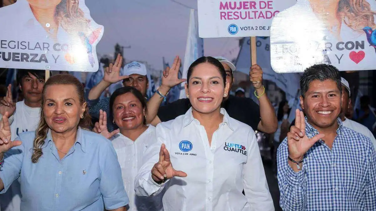 Cierra Lupita Cuautle campaña en colonia Concepción La Cruz