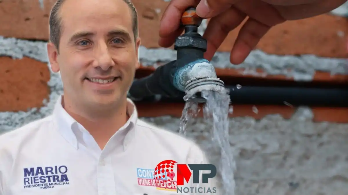 Riestra propone 50 pozos en Puebla capital para proveer agua pluvial