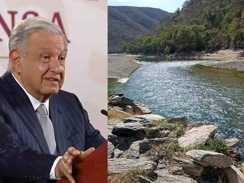 AMLO pide revisar el río Mixteco ante reportes de falta de agua en Puebla