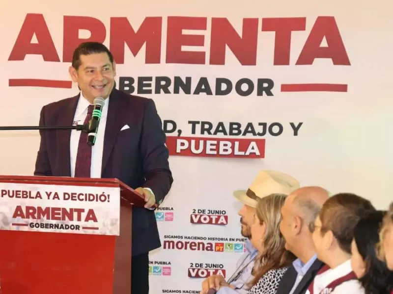 Armenta quiere segundo debate, pero en La Malinche: “a ver si Lalo aguanta”