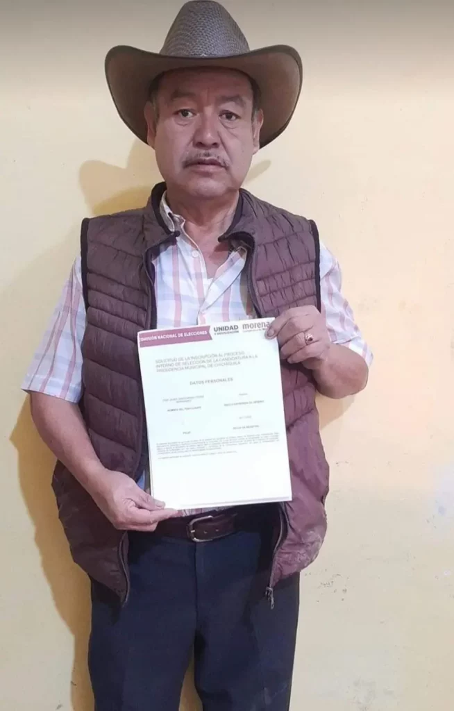 Candidato a alcaldía de Chichuiquila de Fuerza por México.