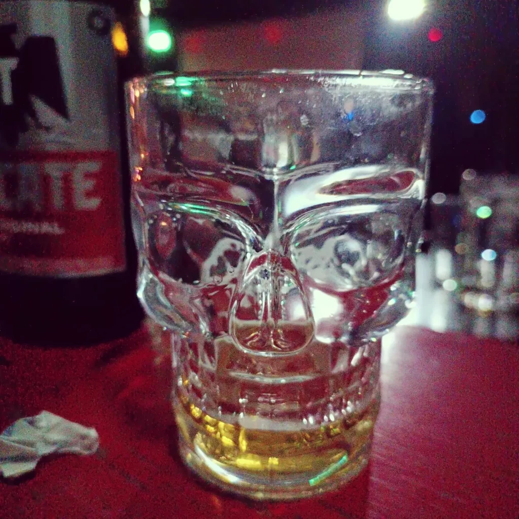 Cerveza en un bar de Puebla