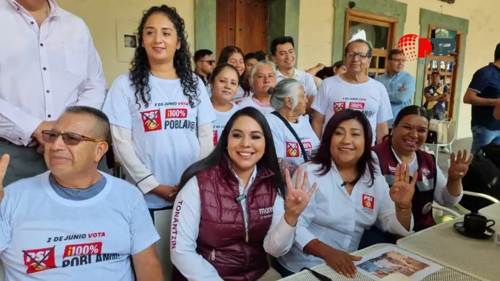 Candidata del PSI declina por Tonantzin Fernández en San Pedro Cholula