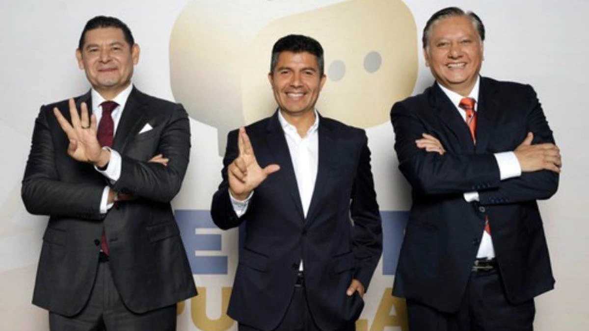 “Candidato del PRI”, “Armentira”, “esquirol”: las frases del debate en Puebla