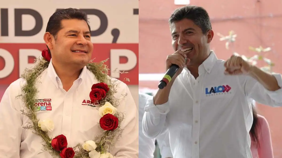 Eduardo Rivera manda a retar a Armenta para un debate en el Zócalo de Puebla