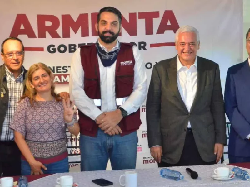 Equipo de Armenta analiza su participación en debate organizado por Coparmex