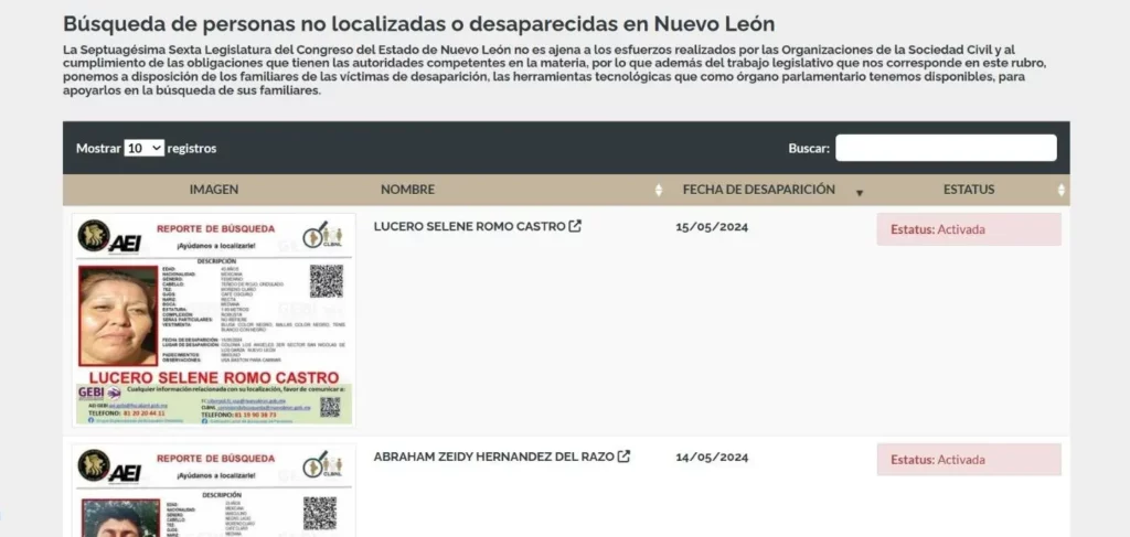 Con presión de Fiscalía de Puebla ya busca Nuevo León a familia desaparecida