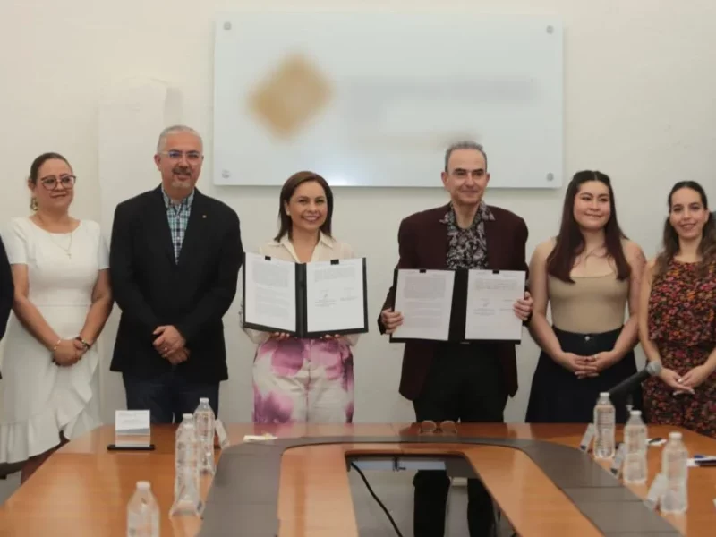 Gaby Bonilla y Chidiac firman convenio en favor de estudiantes con discapacidad