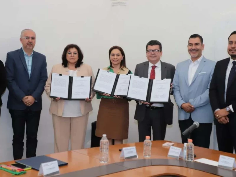 Gaby Bonilla firma alianza con Poder Judicial de Puebla para proteger a menores