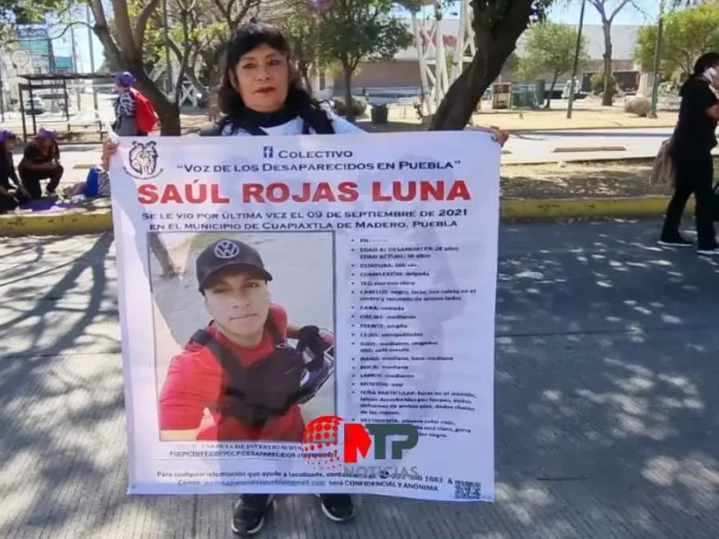 “Les hace falta a sus hijas”: María Elena busca a su hijo Saúl, desaparecido en Cuapiaxtla