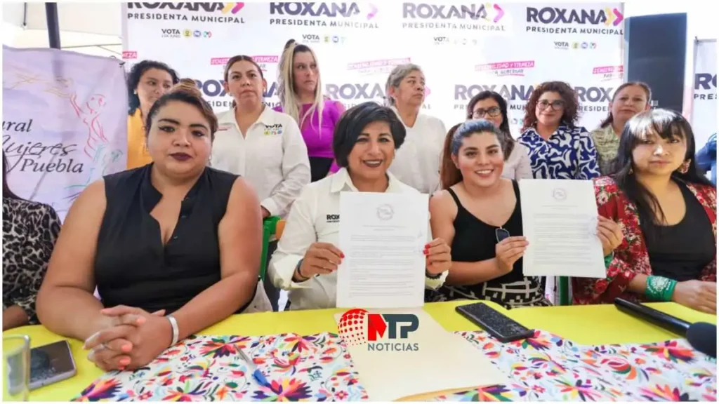 Policía femenil y refugio para mujeres, entre las propuestas de Roxana Luna