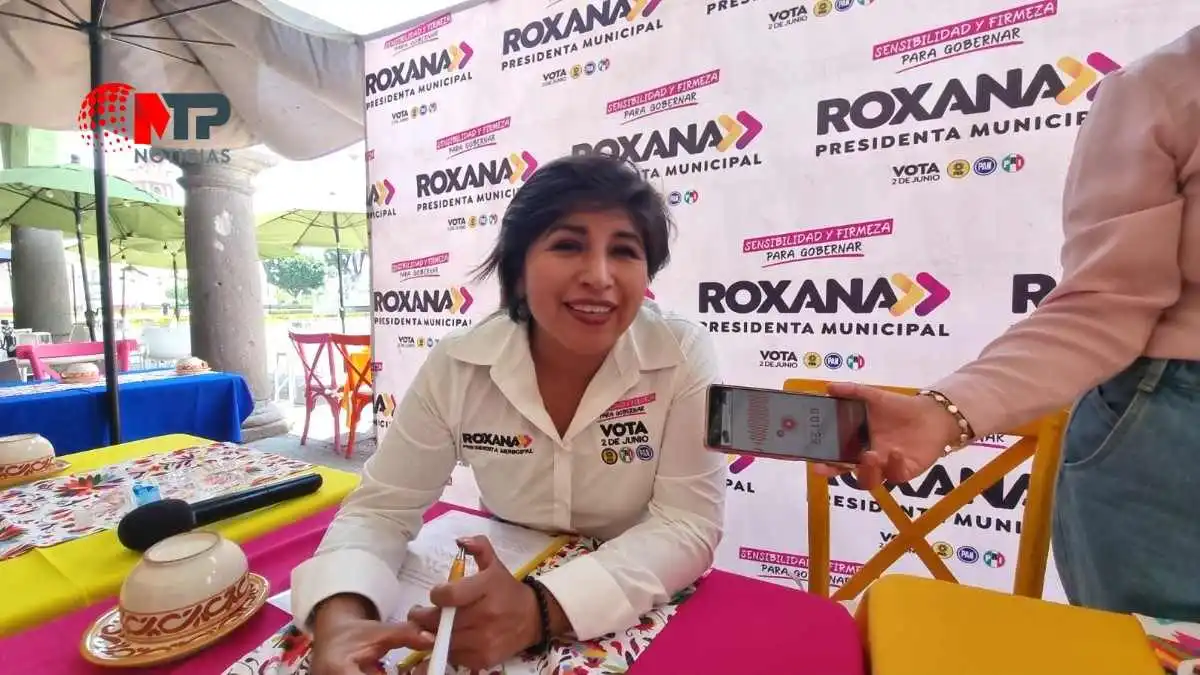 Roxana Luna asegura llevar ventaja de 9 puntos sobre Tonantzin en Cholula