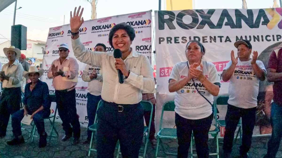 Pozo exclusivo para agricultores promete Roxana en San Pedro Cholula