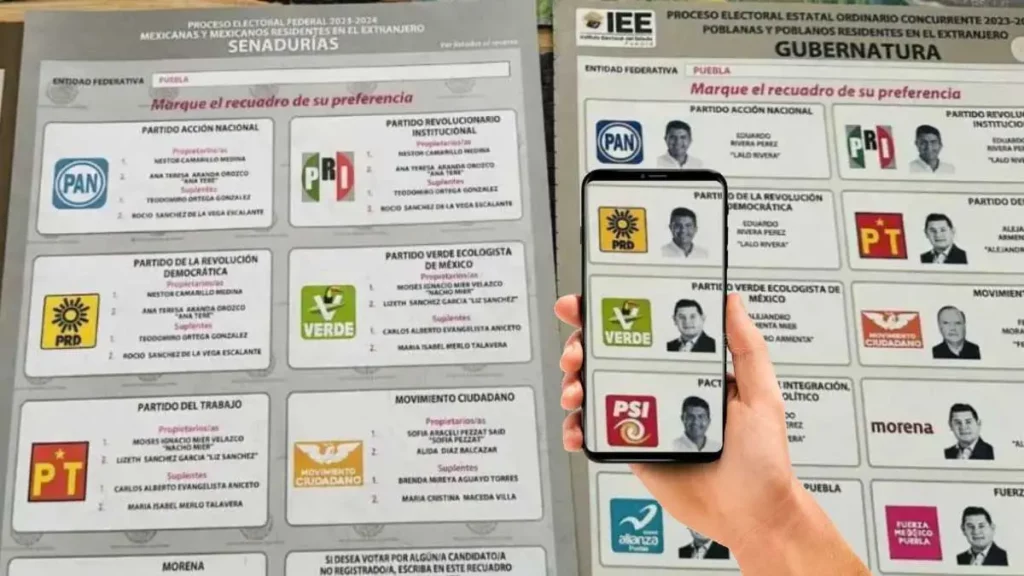 ¿Tomar foto a boleta es delito electoral y a qué número denunciar en Puebla?