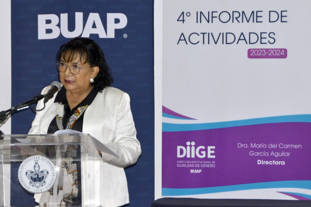 BUAP promueve una cultura de paz Lilia Cedillo en informe de DIIGE