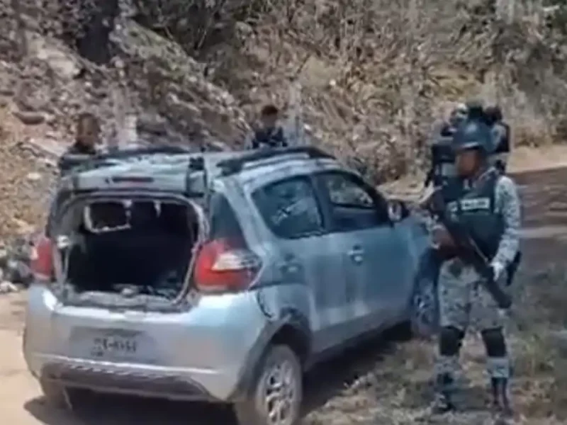 Balacera en Zacatlán: hombres escapan de la GN y Ejército