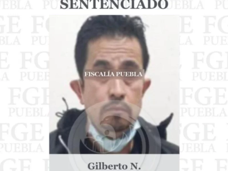 Gilberto viola a su sobrina, lo condenan a más de 17 años de prisión