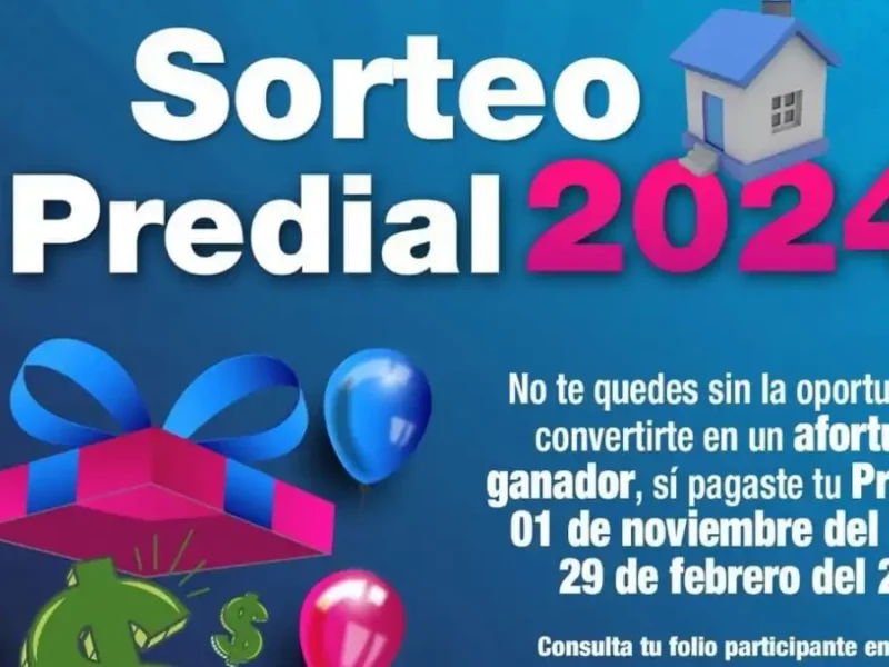 Sorteo Predial 2024 en Puebla capital: más de dos millones de pesos en premios