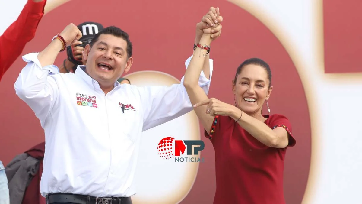 Armenta le cumple a Claudia Sheinbaum: le suma dos millones de votos en Puebla