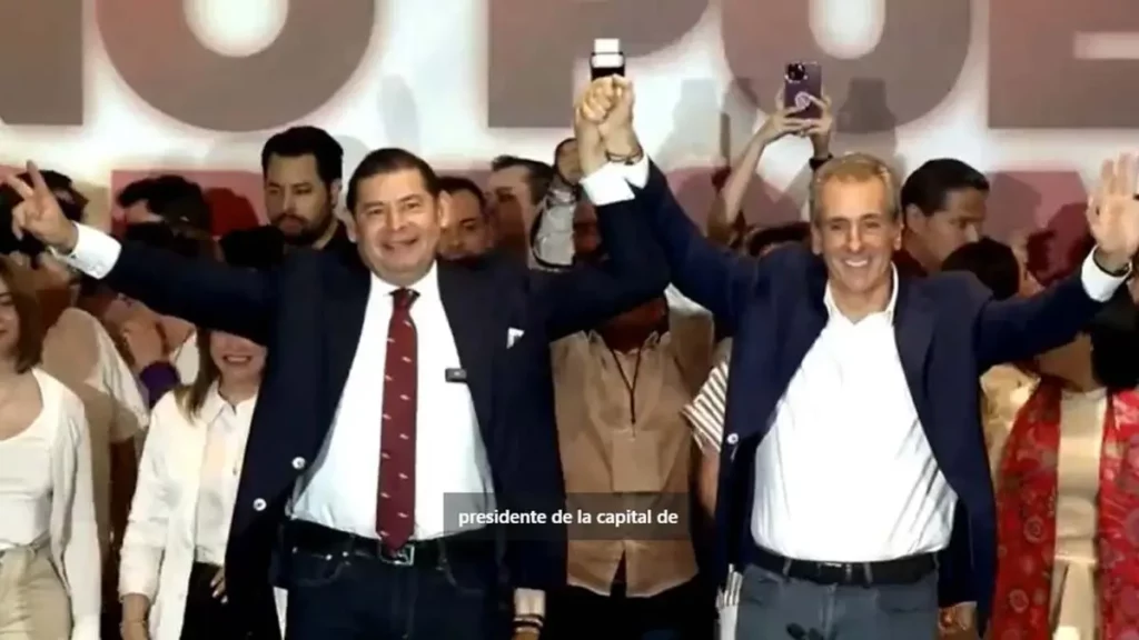 Alejandro Armenta y Pepe Chedraui se proclaman ganadores en Puebla.