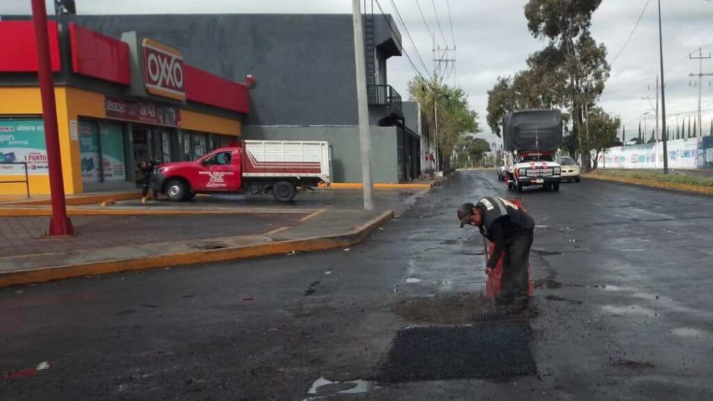 Ayuntamiento de Puebla tapa 22 mil baches en seis meses con inversión de 60 MDP