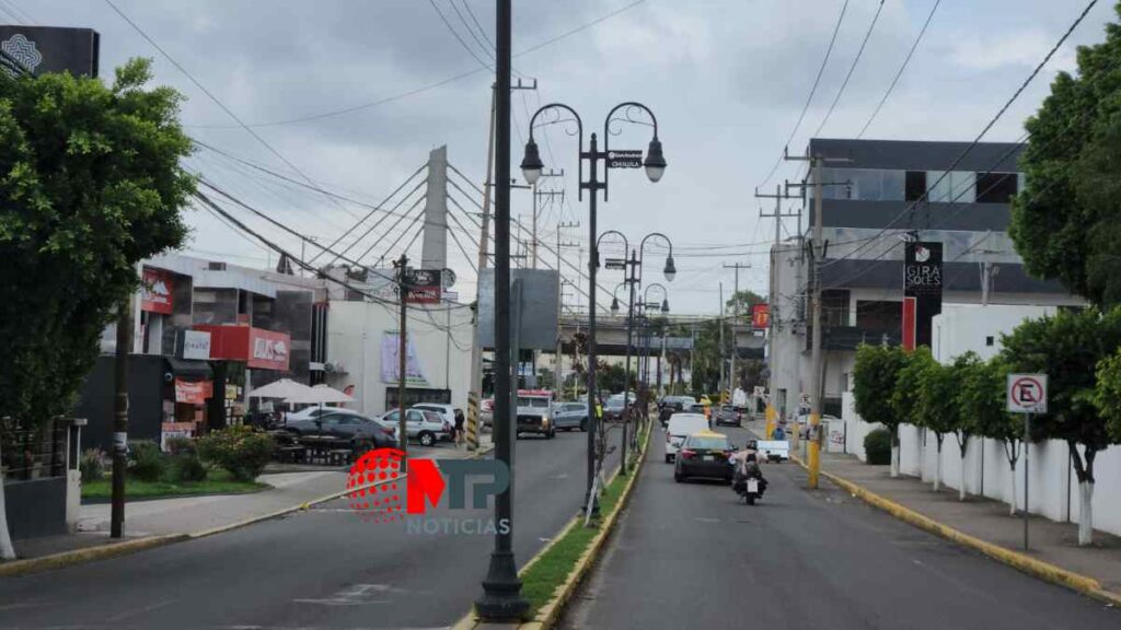 Avenida 5 de Mayo, acceso principal a San Andrés Cholula