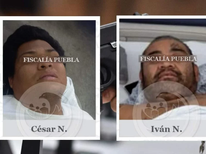 Vinculan a Iván y César por matar a un hombre en Coronango, Puebla