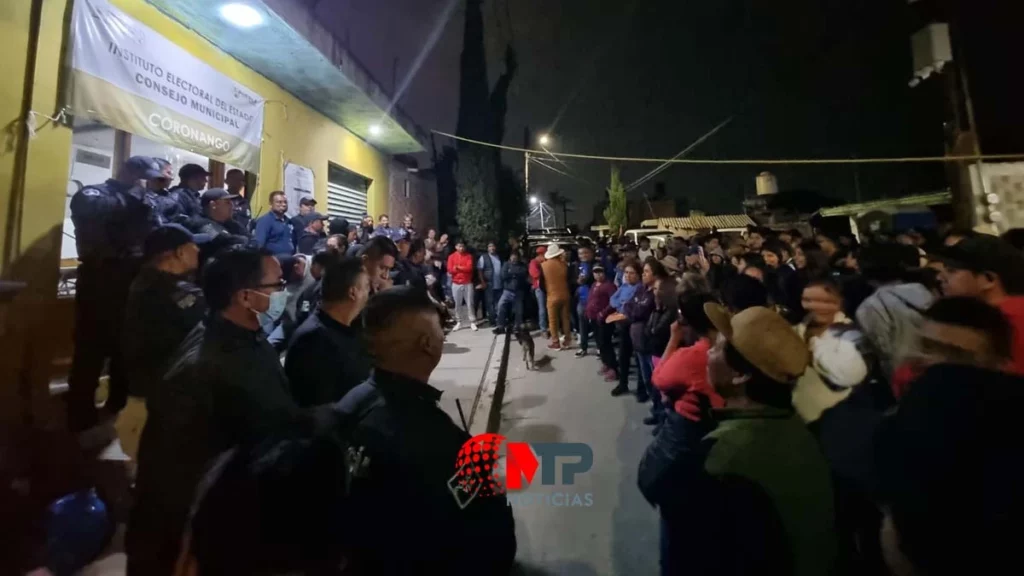En medio de protestas dan triunfo en lo oscurito a Armando Aguirre del PT en Coronango
