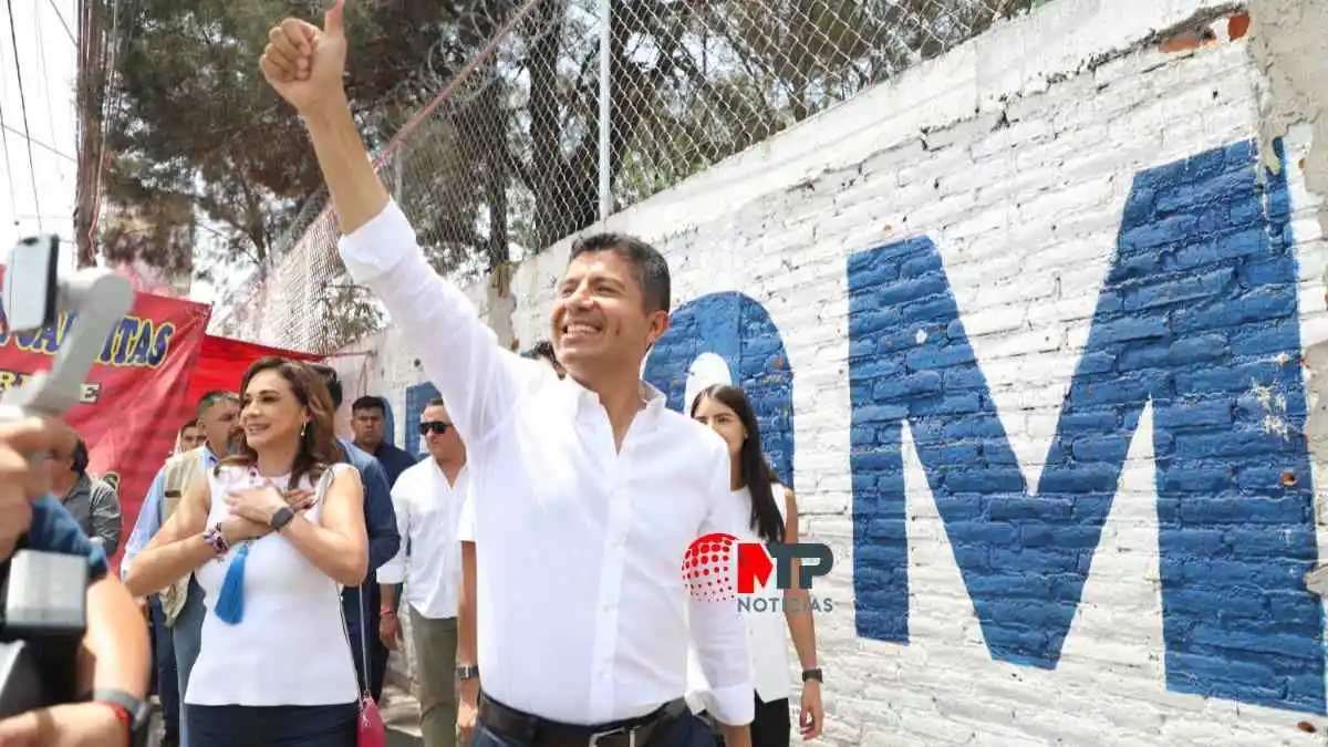 Eduardo Rivera sí ganó en Puebla… en su casilla