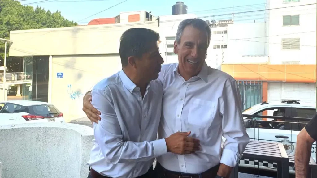 "Estoy tranquilo": Eduardo Rivera y Pepe Chedraui se encuentran tras elecciones