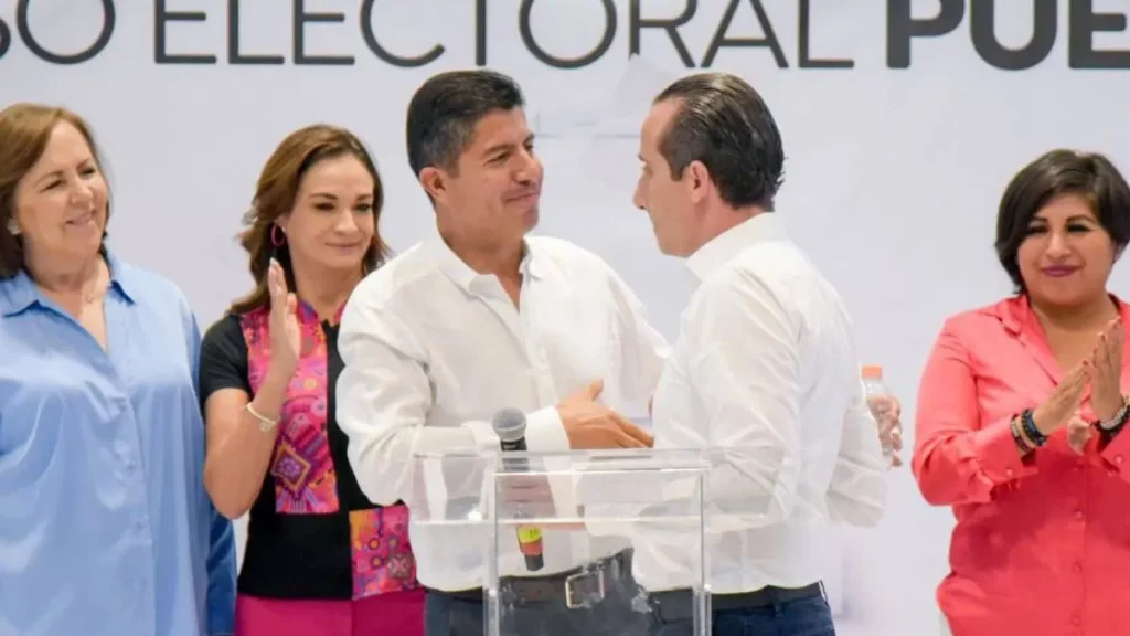Eduardo Rivera y Riestra reconocen triunfo de Armenta y Pepe Chedraui “por el bien de Puebla”