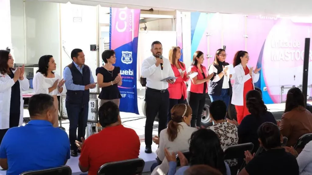 Amplía Ayuntamiento de Puebla servicios de mastografía para prevenir cáncer de mama