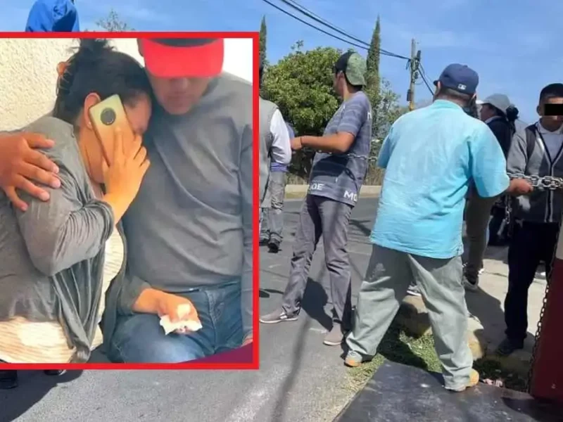 'Levantan' a maestra de telesecundaria en Huejotzingo; linchan a un secuestrador