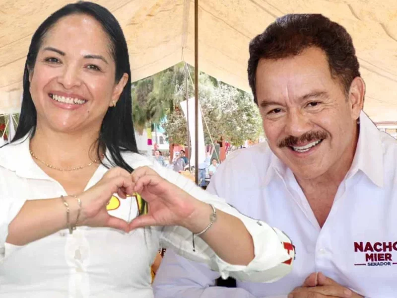 Arrasan Nacho Mier y Liz Sánchez por el Senado: obtienen 1.8 millones de votos