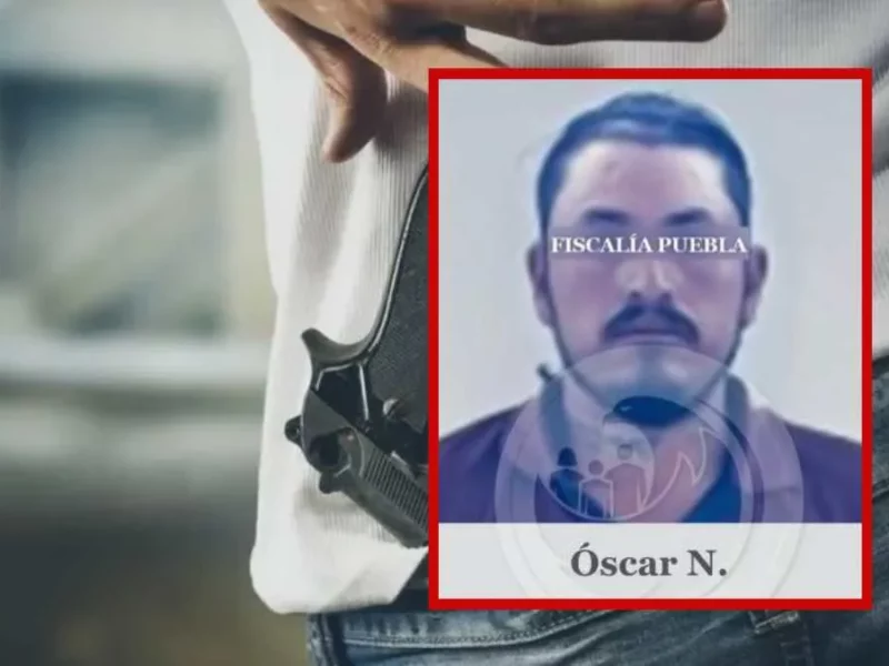 Óscar mata a balazos a hombre en Chignahuapan, pasará 37 años en prisión