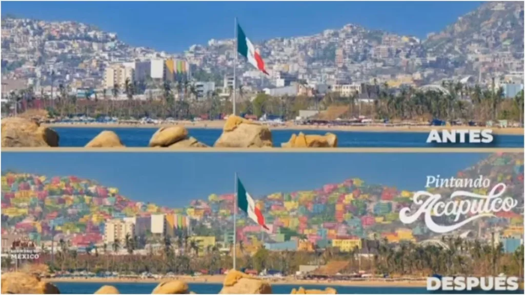 A 8 meses del paso de Otis, cambian de color las casas de Acapulco con 857 MDP