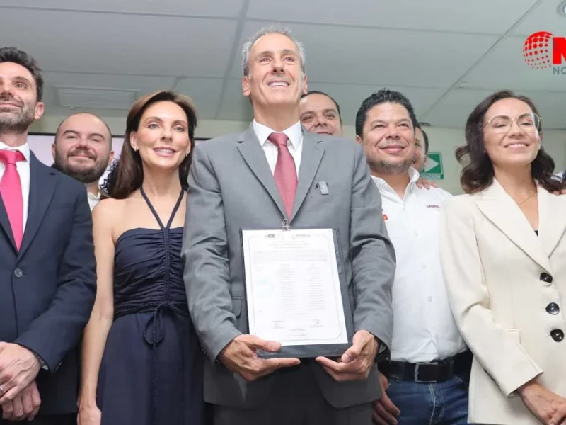 Pepe Chedraui recibe constancia de mayoría como alcalde electo de Puebla