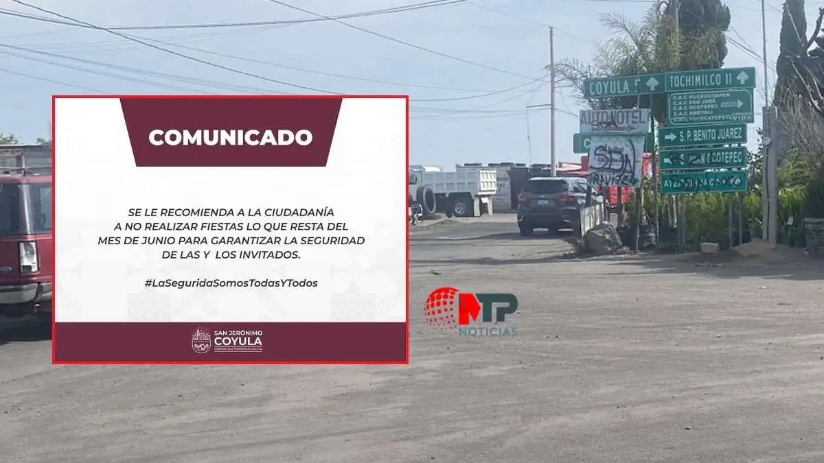 Piden a pobladores de Coyula, Atlixco, a no realizar fiestas tras linchamiento