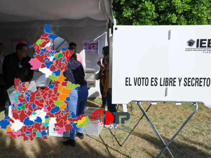 Puebla se pinta de guinda: gana Morena y aliados en 60 % de los municipios