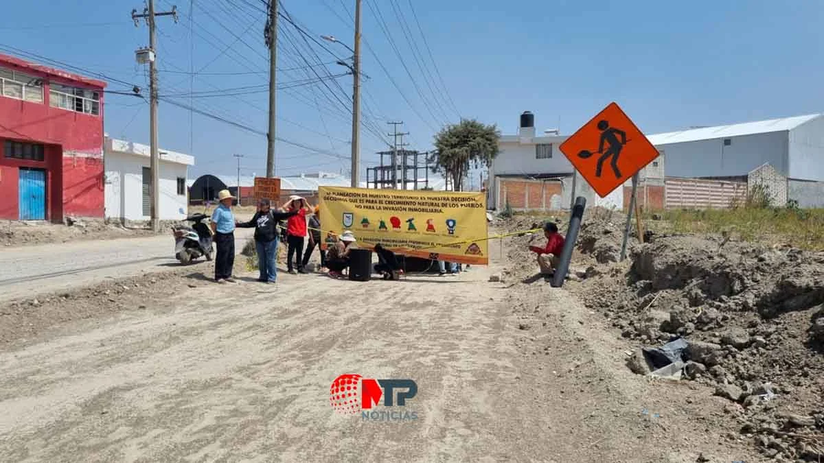 Reanuda ayuntamiento de San Andrés Cholula obras en la Radial a Cacalotepec