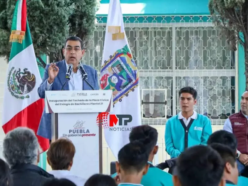 Gobierno de Sergio Salomón invierte 45 MDP para rehabilitar 7 planteles del Cobaep